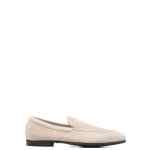 John Lobb natural piped loafers