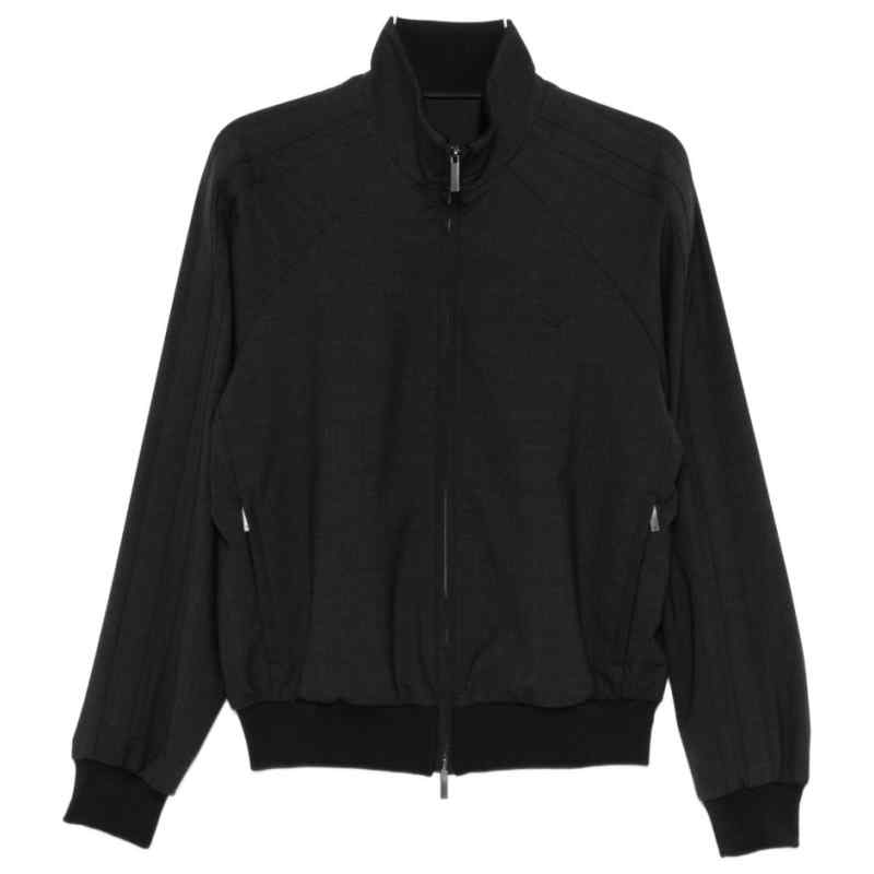 Emporio Armani Wool blend bomber jacket