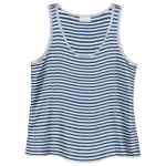 Pierre Louis Mascia Striped silk tank top