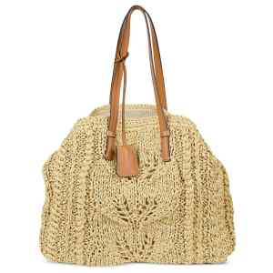 Ermanno Scervino Rafia tote bag