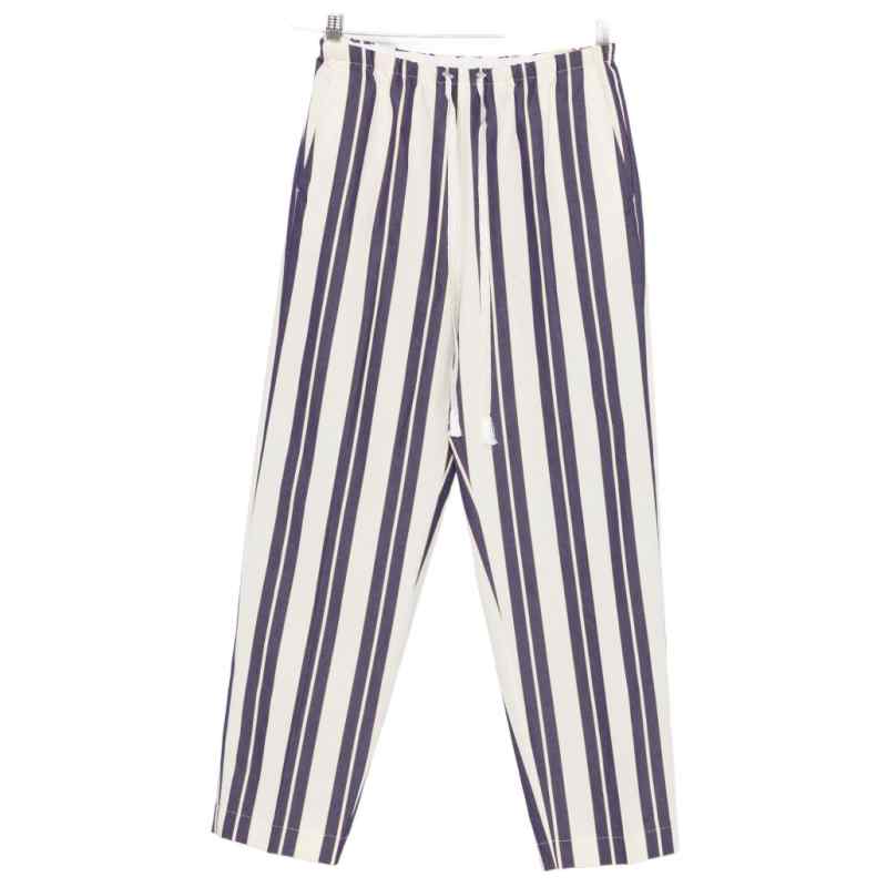 Forte Forte Striped drawstring trousers
