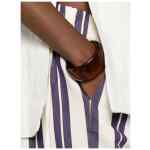 Forte Forte Striped drawstring trousers