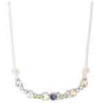 Forte Forte Crystal braided necklace