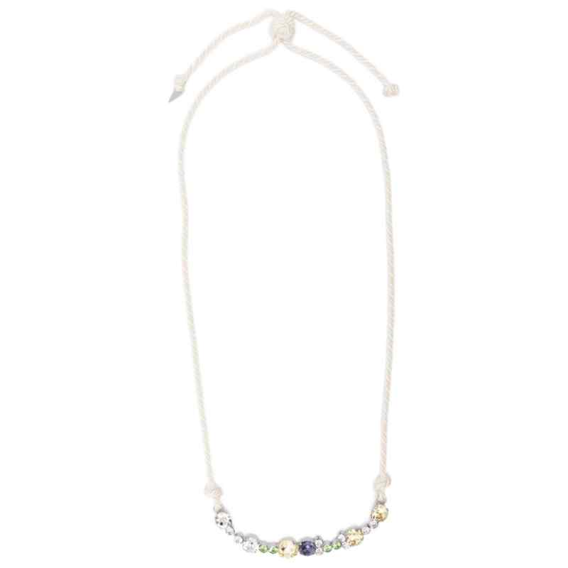 Forte Forte Crystal braided necklace