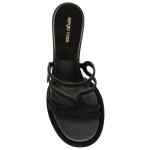 Sergio Rossi Suede leather heel sandals
