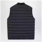 Moncler Blue quilted Froissel waistcoat