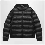 Moncler Guadiana hooded nylon down jacket in black