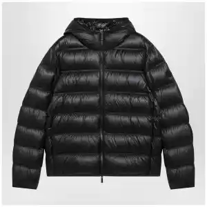 Moncler Guadiana hooded nylon down jacket in black