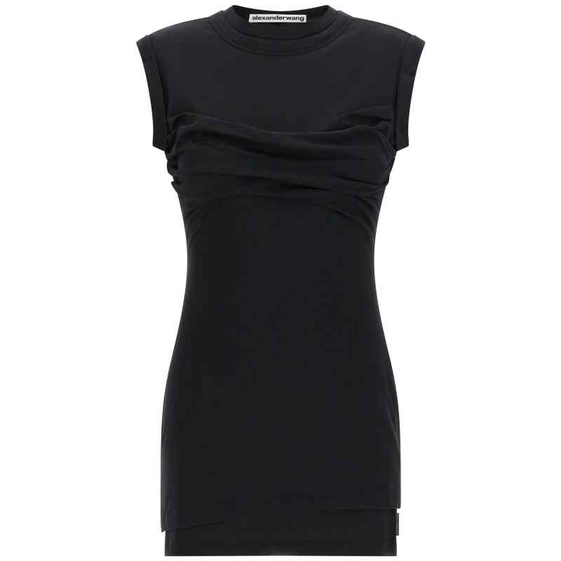 1CC3266038001_01_M_2026-07-07T09-18-39.669Z Alexander Wang Twisted Bust Layered Dress