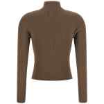 Alexander Wang Logo Ribbed Sweater
