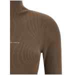 Alexander Wang Logo Ribbed Sweater