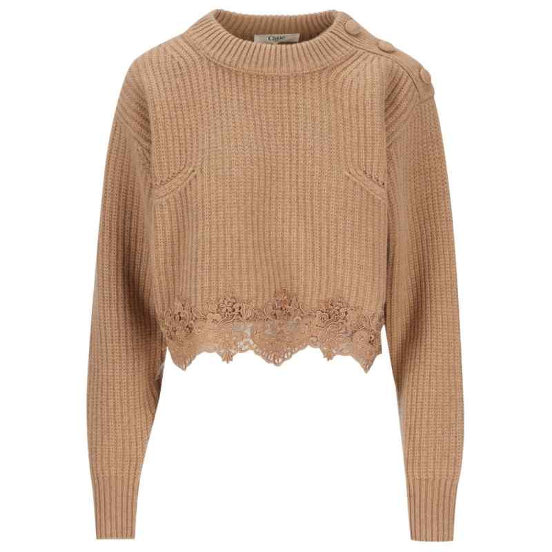 200002775-fw26-chloepre-ch26amp18715218 Chloé Chloè Sweaters BROWN