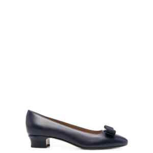 Ferragamo With Heel NAVY