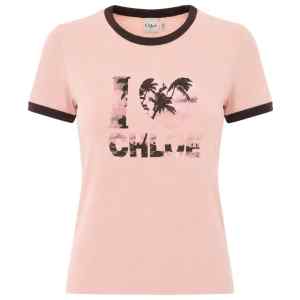 Chloé Chloè T-shirts and Polos PINK