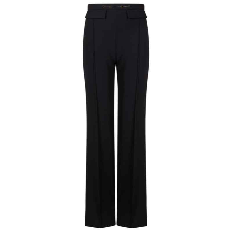 200005305-fw26-elisabettafranchipre-pa19666e2110 Elisabetta Franchi Trousers BLACK