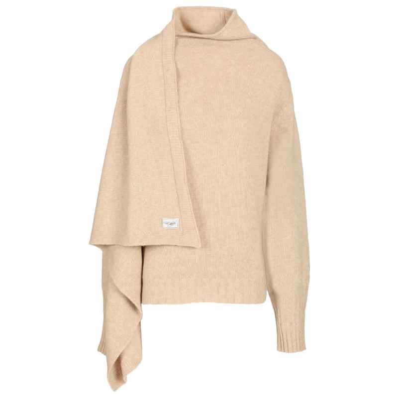 200005663-fw26-theattico-261wck00133kww008aa198 THE ATTICO Sweaters BEIGE