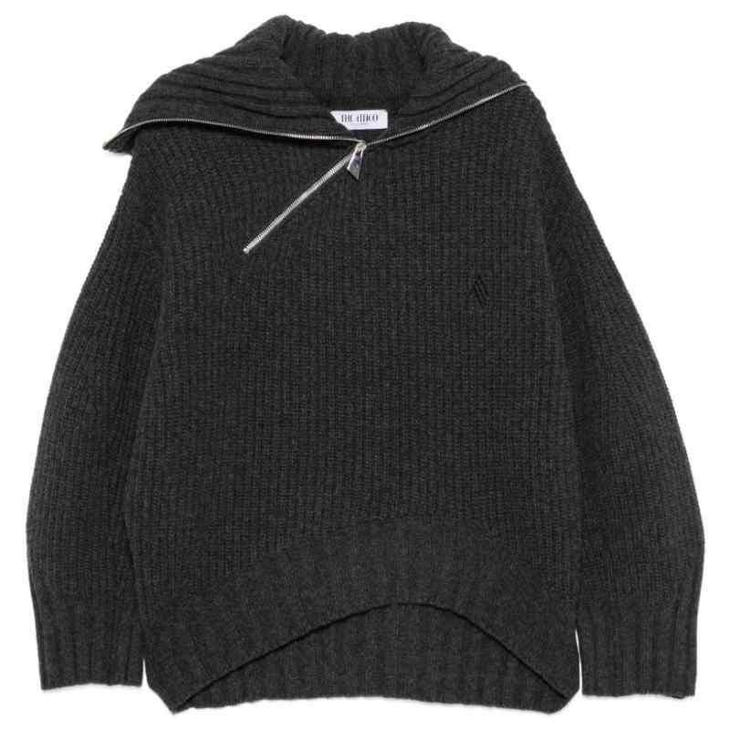 200005671-fw26-theattico-261wck00134kws011aa233 THE ATTICO Sweaters DARK GREY