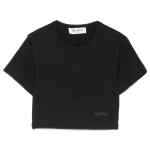 THE ATTICO T-shirts and Polos BLACK