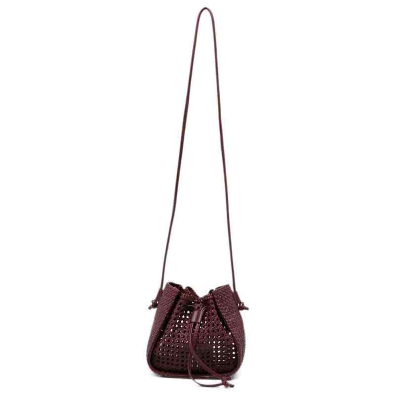 200006605-fw26-fortefortepre-15194mybagruby-1 Forte Forte Woven Leather Bag