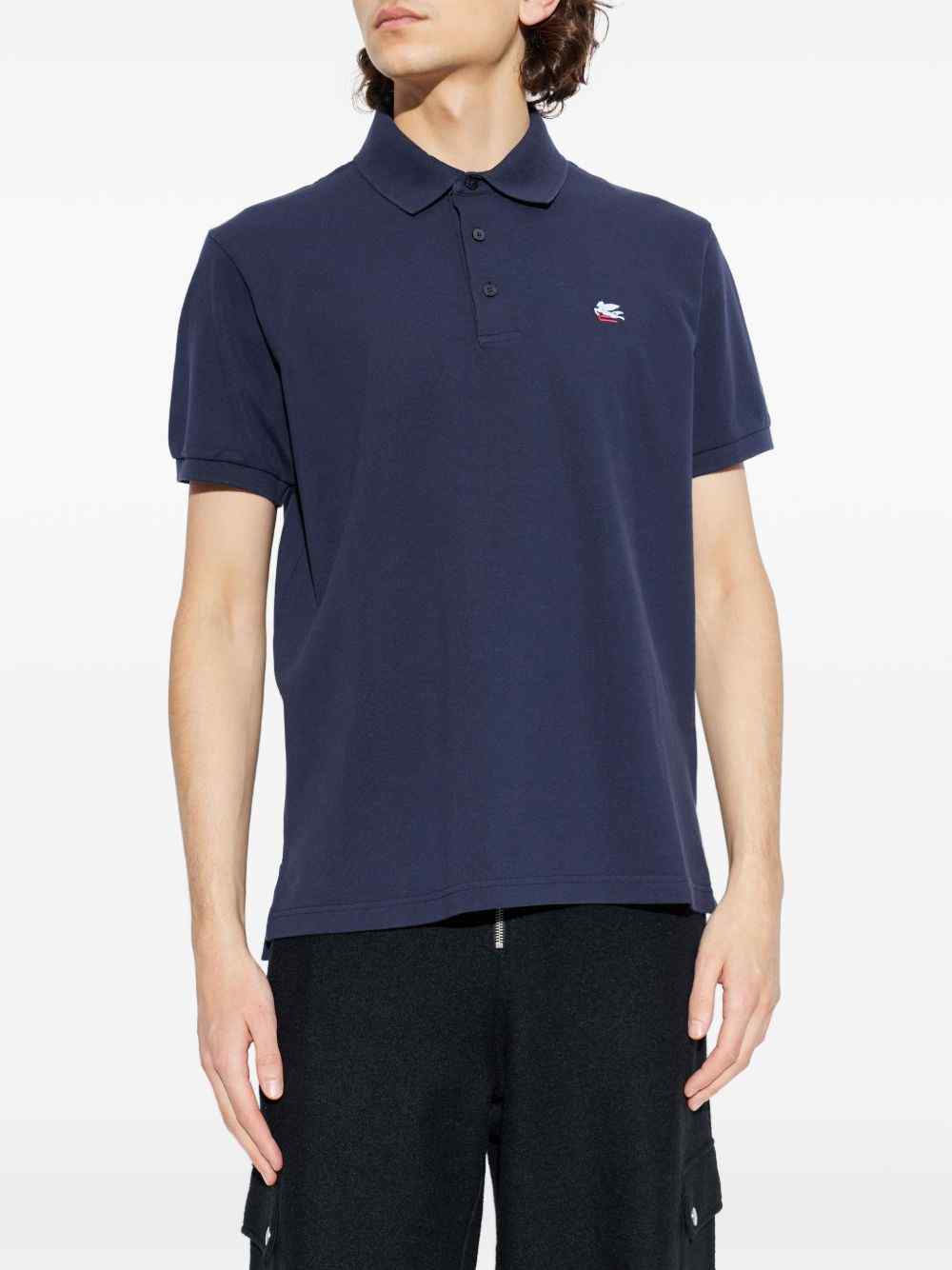 Etro T-shirts and Polos NAVY