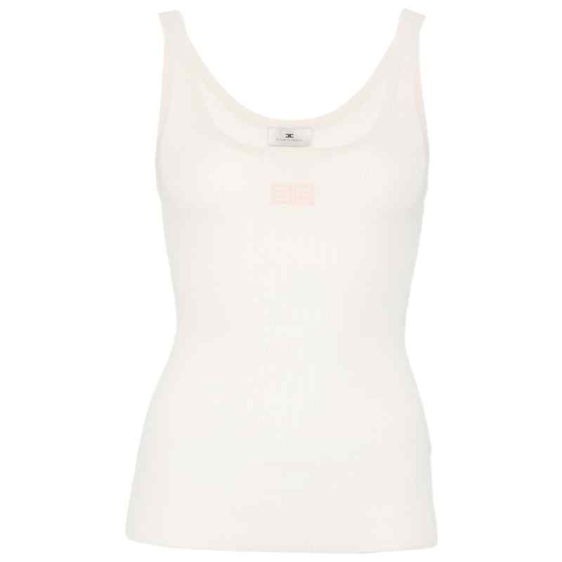 Elisabetta Franchi Top WHITE
