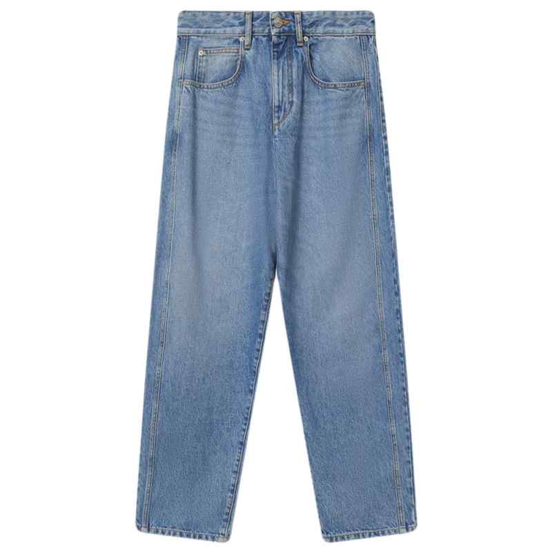 200006902-fw26-isabelmarantpre-pa0584fa-d1h04i30lu Isabel Marant Jeans LIGHT BLUE