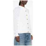 Balmain Sweaters WHITE