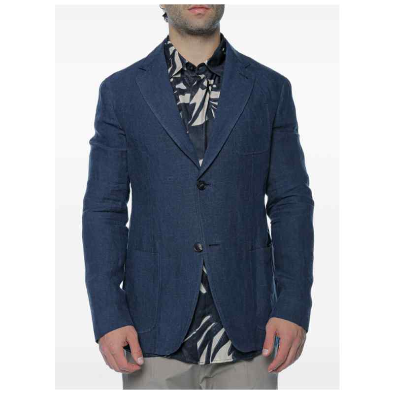 Emporio Armani Jackets NAVY