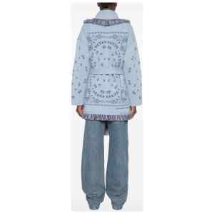 Alanui Sweaters LIGHT BLUE