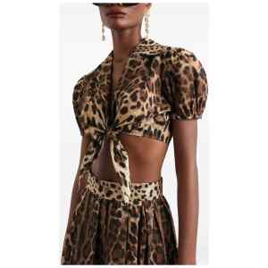 Dolce & Gabbana Shirts LEOPARD PRINT
