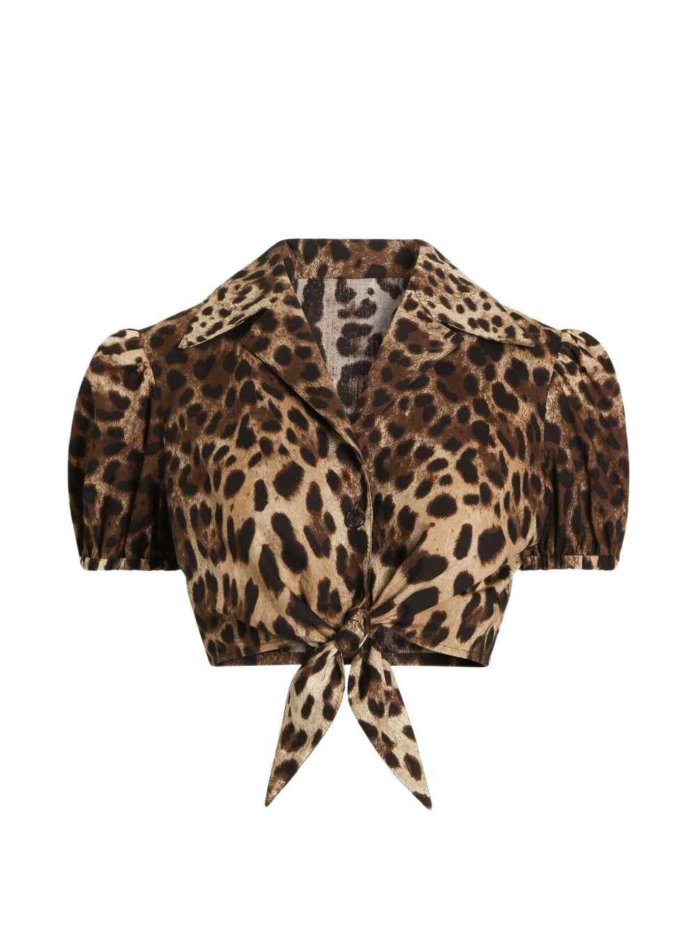 Dolce & Gabbana Shirts LEOPARD PRINT