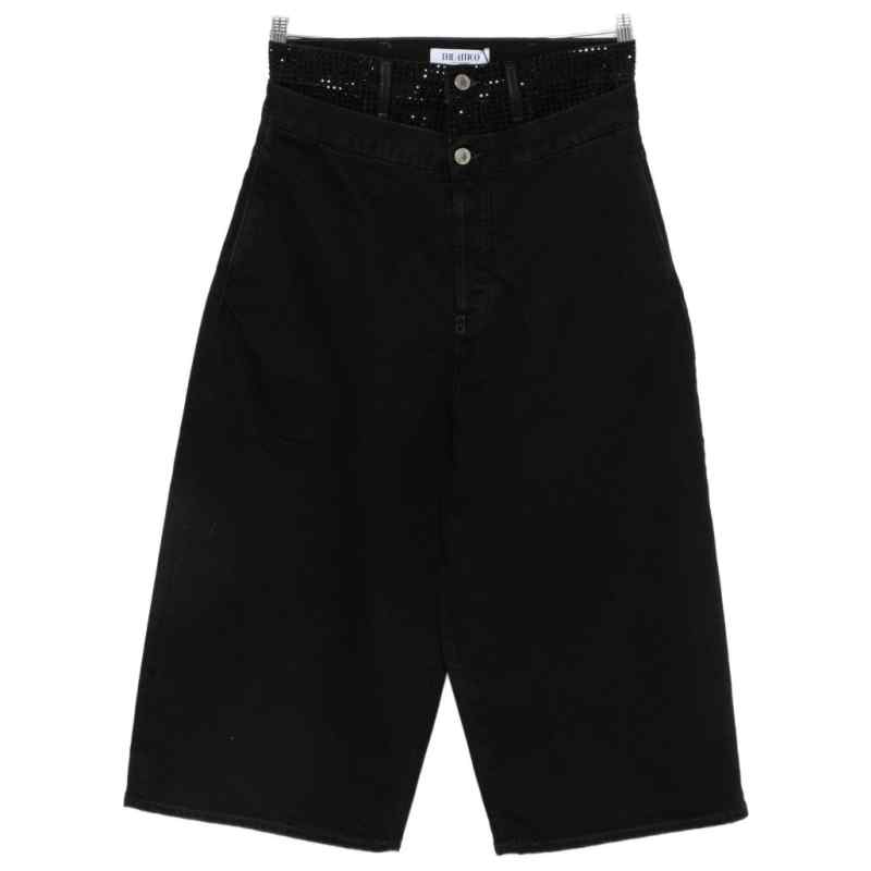 200008680-fw26-theattico-261wcp00324ddd104tr100 The Attico Shorts BLACK