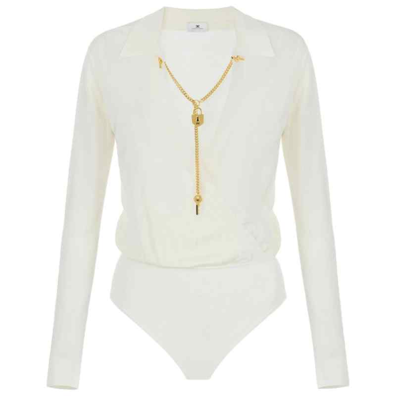 Elisabetta Franchi Top WHITE