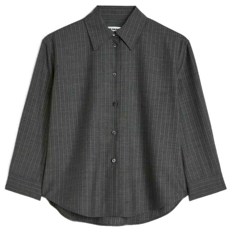 200009338-fw26-jilsanderpre-j02dl0309j40336037 Jil Sander Shirts GREY