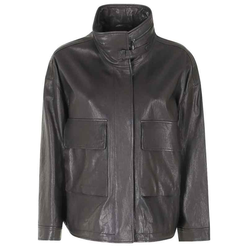 200009692-fw26-earmanicapsulemain-ew004883af22278ua064 EMPORIO ARMANI CAPSULE Jackets BROWN