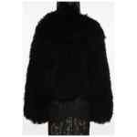 THE ATTICO Coats BLACK