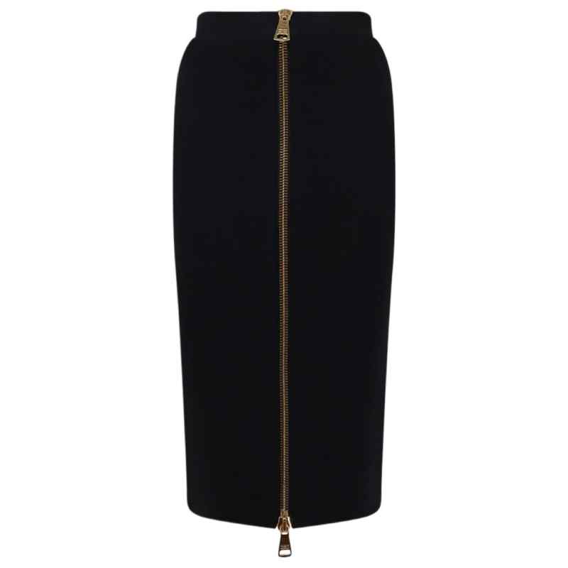 200009872-fw26-elisabettafranchipre-gk28b66e2110 Elisabetta Franchi Skirts BLACK