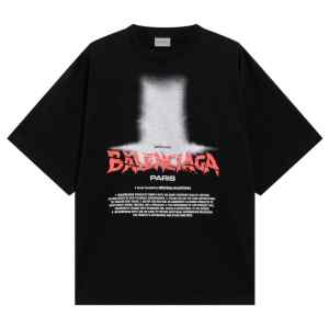 Balenciaga T-shirts and Polos BLACK