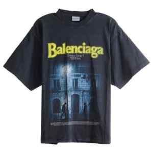Balenciaga T-shirts and Polos BLACK