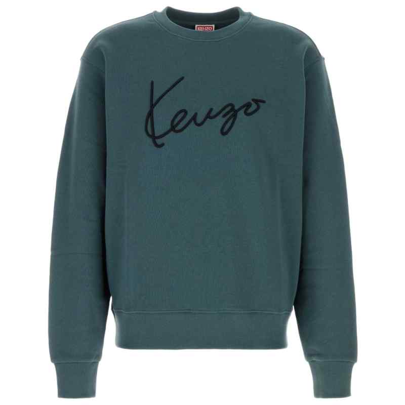 200010674-fw26-kenzo-fg65sw2704mj98 KENZO Sweaters LIGHT BLUE