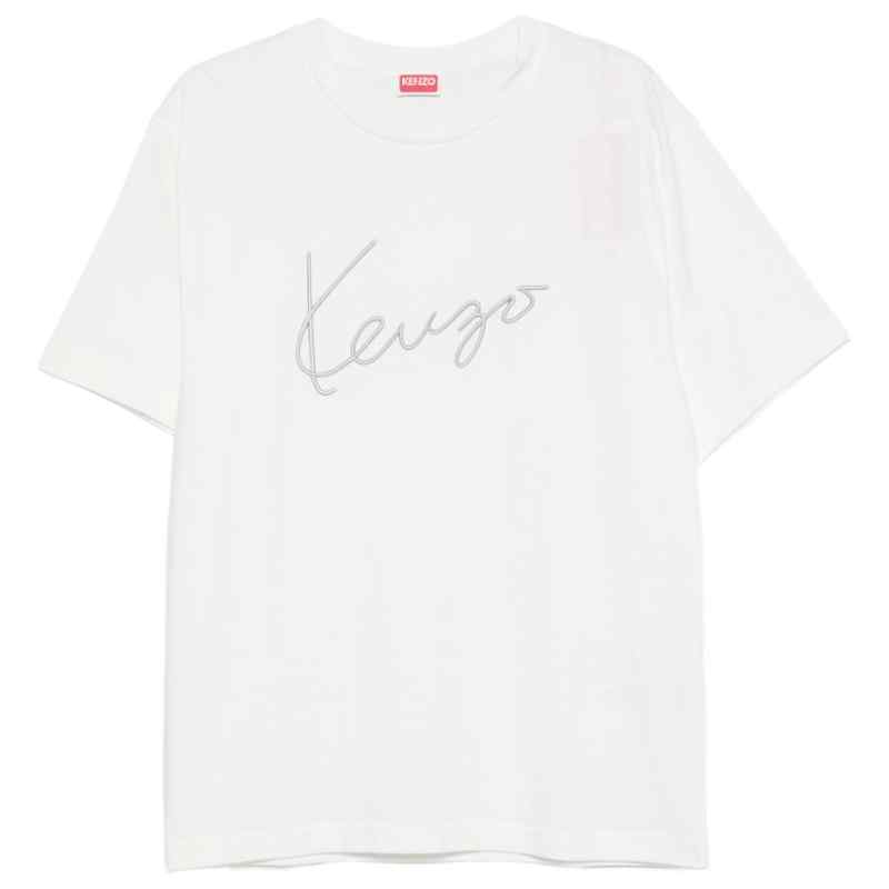 200010693-fw26-kenzo-fg65ts2864sg02 KENZO T-shirts and Polos WHITE