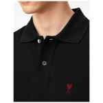 AMI PARIS T-shirts and Polos BLACK