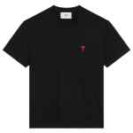 AMI PARIS T-shirts and Polos BLACK