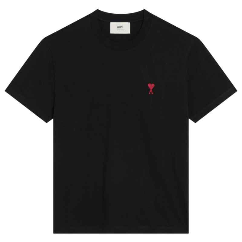 200010808-fw26-amiparis-bfuts035724001 AMI PARIS T-shirts and Polos BLACK