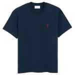 AMI PARIS T-shirts and Polos NAVY