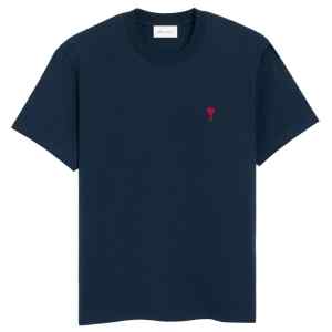AMI PARIS T-shirts and Polos NAVY