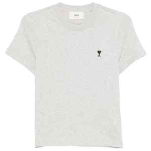 AMI PARIS T-shirts and Polos GREY
