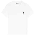 AMI PARIS T-shirts and Polos WHITE