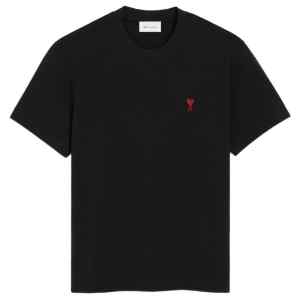 AMI PARIS T-shirts and Polos BLACK