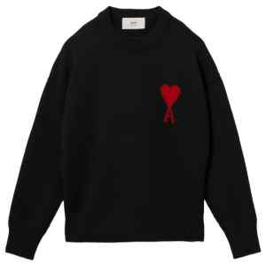 AMI PARIS Sweaters BLACK